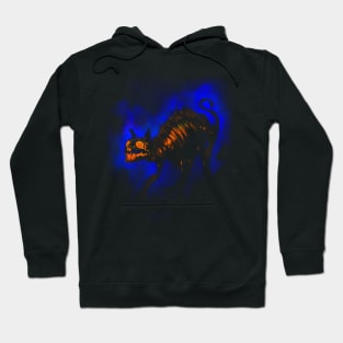 Undead Halloween Cat - Horror Hoodie